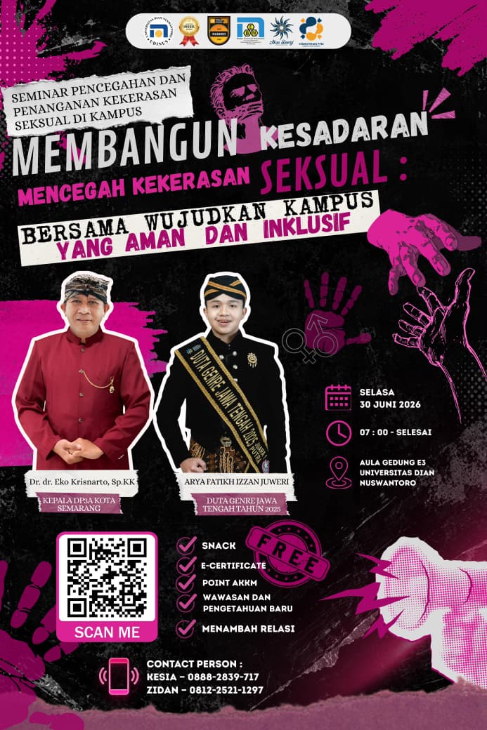 SEMINAR PENCEGAHAN DAN PENANGANAN KEKERASAN SEKSUAL DI KAMPUS